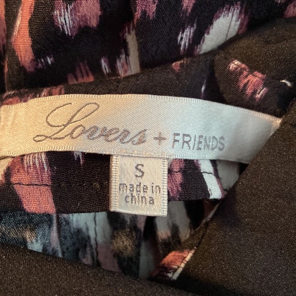 Lovers + Friends Dakota Spotted Sweetheart Neckline Strapless Jumpsuit: 4824 - Picture 11 of 13